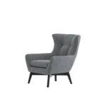 Maserati Accent Chair (Wood - Leather)